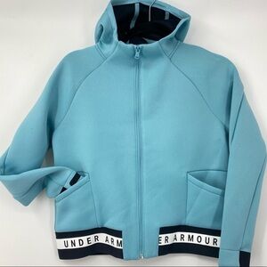 NWT! UNDER ARMOUR Youth Girls Size Large Jacket Hoodie.